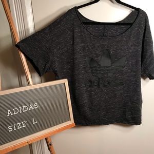 Adidas scoop neck t-shirt